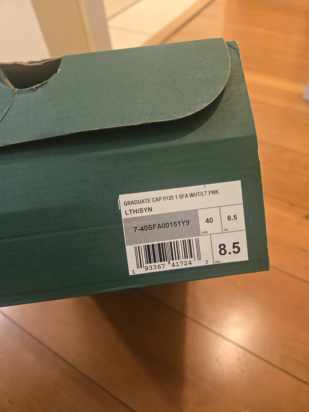 Lacoste Graduate Cap Sneakers - White - Size 8.5 US / 6 UK - photo 2