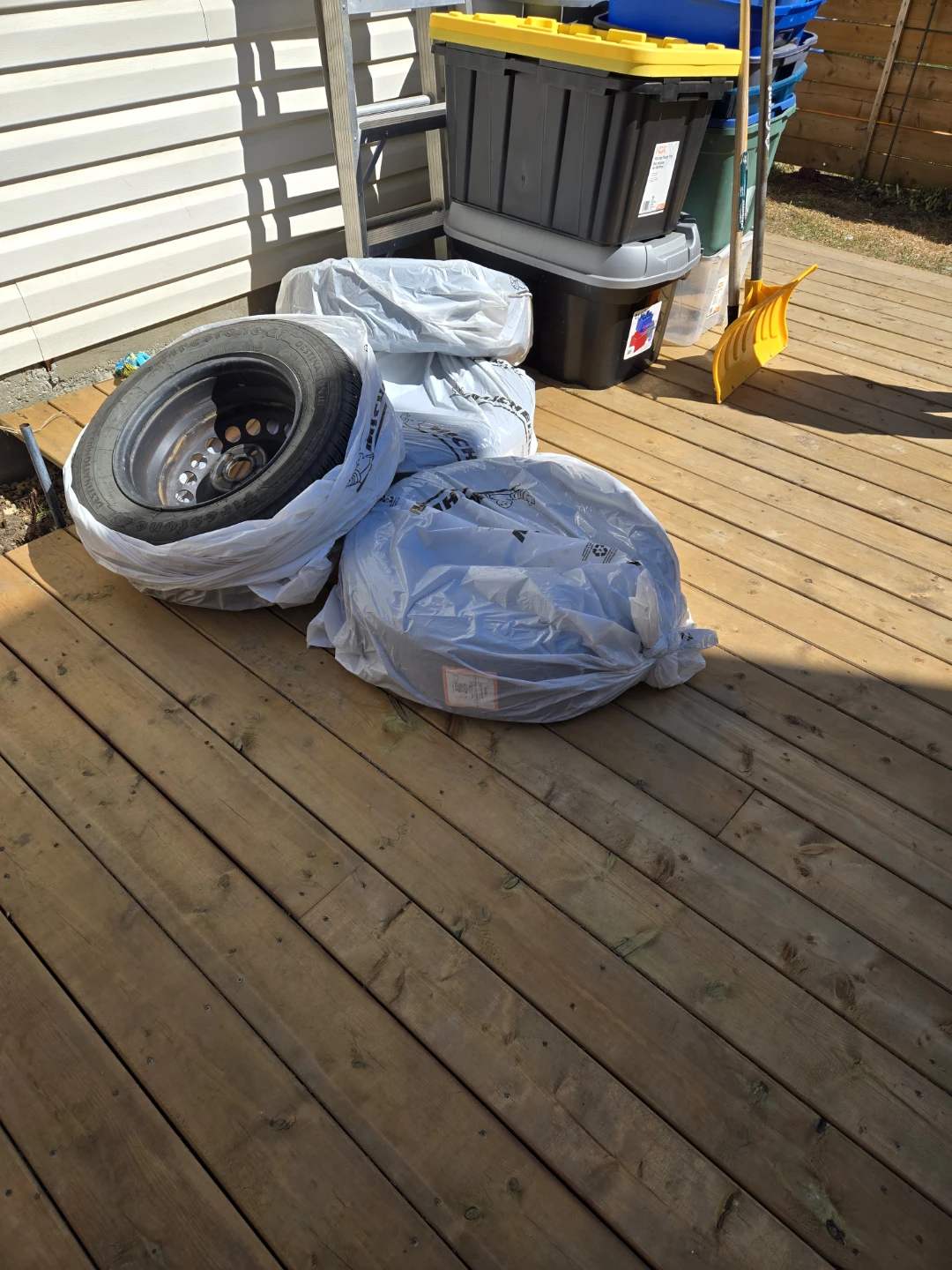 Tires with rims
