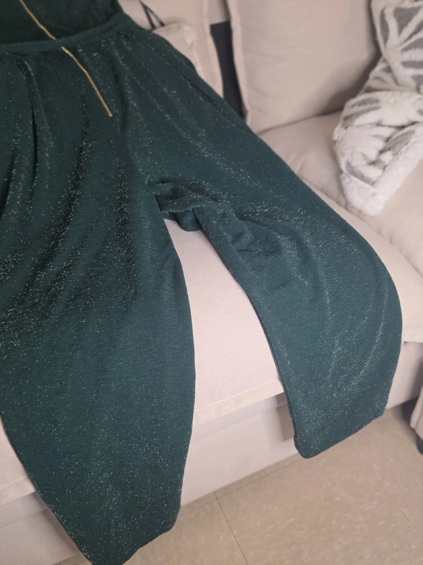 Sparkly Green Jumpsuit - photo 3