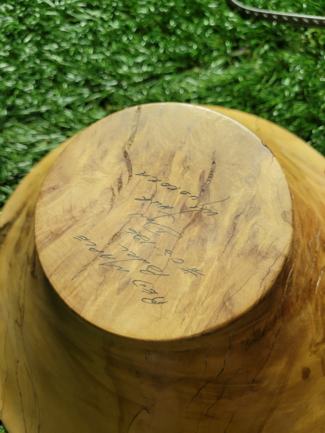 Hand-carved Wooden Bowl - photo 4