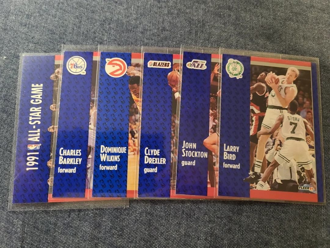 1991 Fleer Basketball Card Collection ⛹️