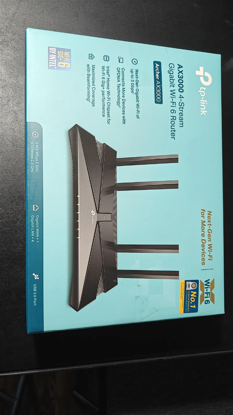 TP-Link Archer AX3000 Wi-Fi 6 Router