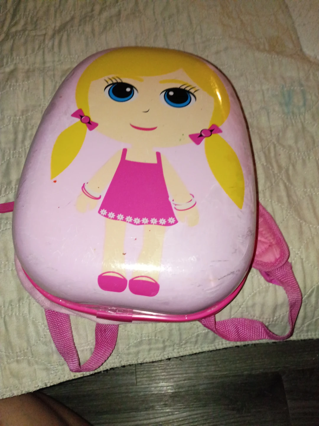 Pink Doll Backpack