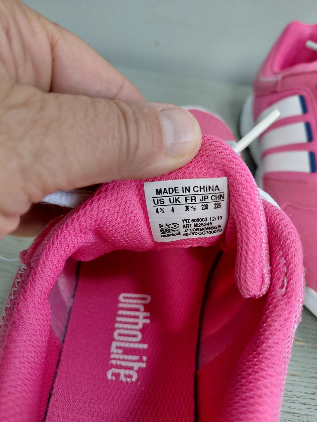 Adidas Pink Running Shoes - photo 4