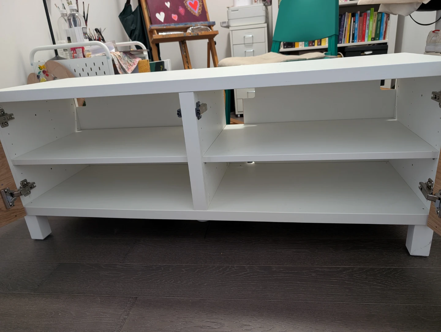 IKEA Besta TV Bench with Hedeviken Doors - photo 4