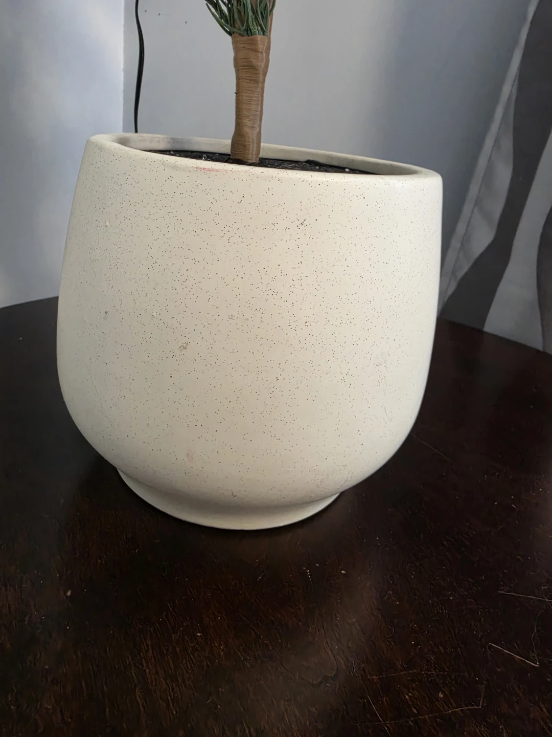 Faux Cedar Tree in Speckled Pot - photo 3