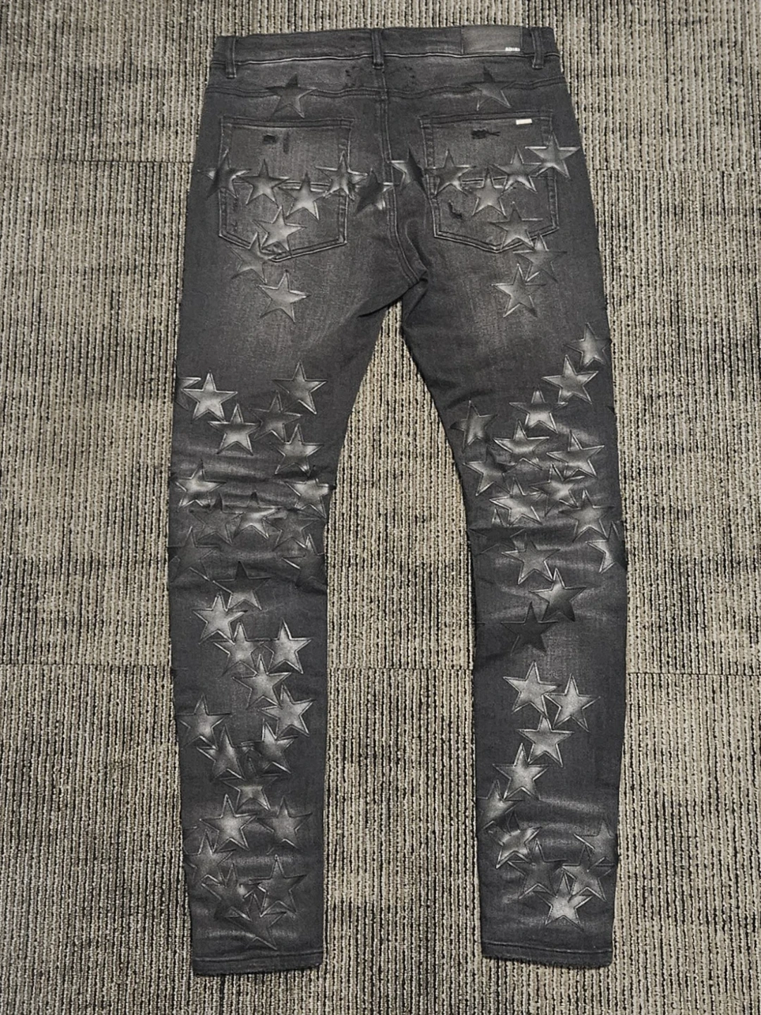 REAL AUTHENTIC Black Chemist Amiri Men's Jeans - photo 2