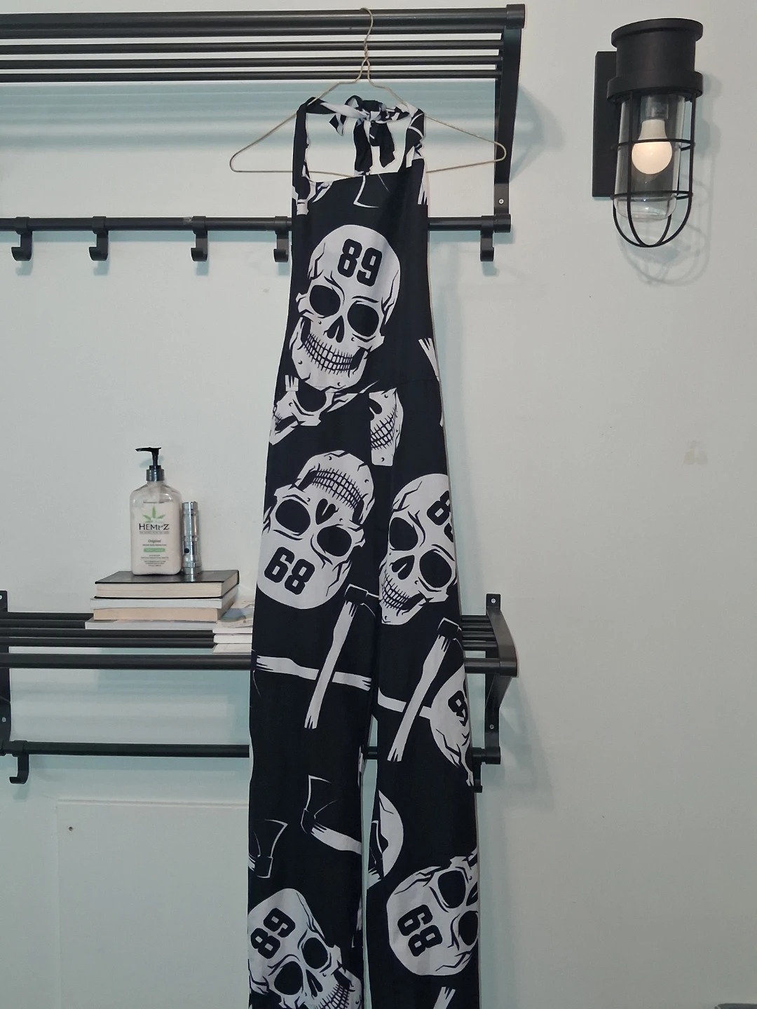 Skull Print Jumpsuit
