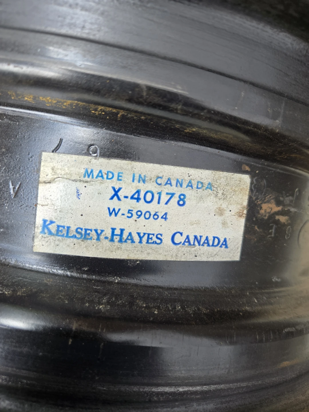 Kelsey-Hayes Canada Steel Rim - photo 4