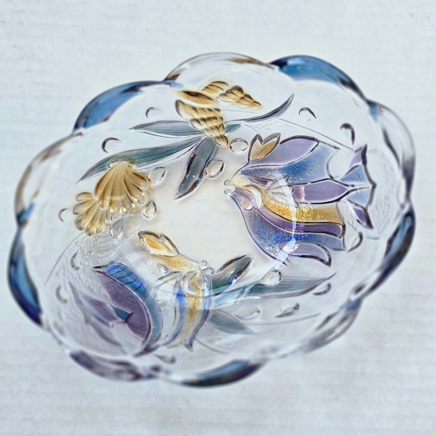 Vintage Glass Trinket Dish - photo 5