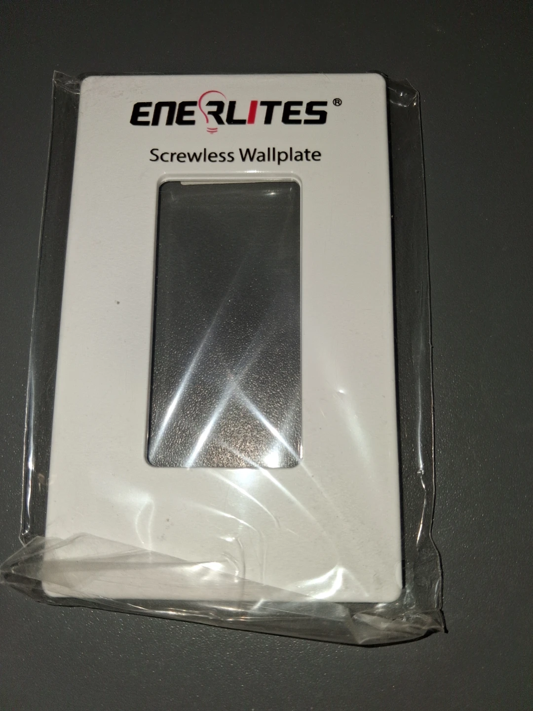 ENERLITES Screwless Wallplate White 25 pcs available
