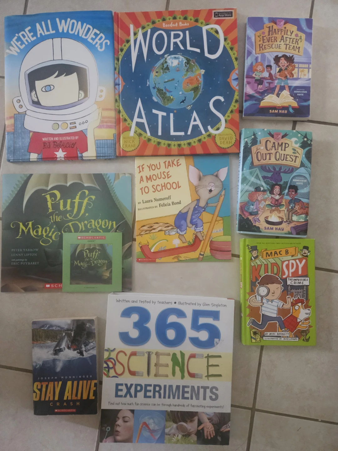 Kids' Books & Baseball Glove, Soccer Goalie Gloves & Monopoly