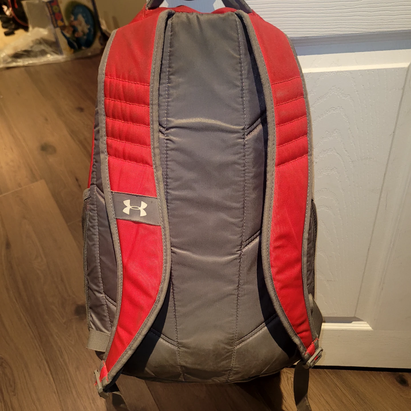 Under Armour Red & Grey Backpack - photo 2