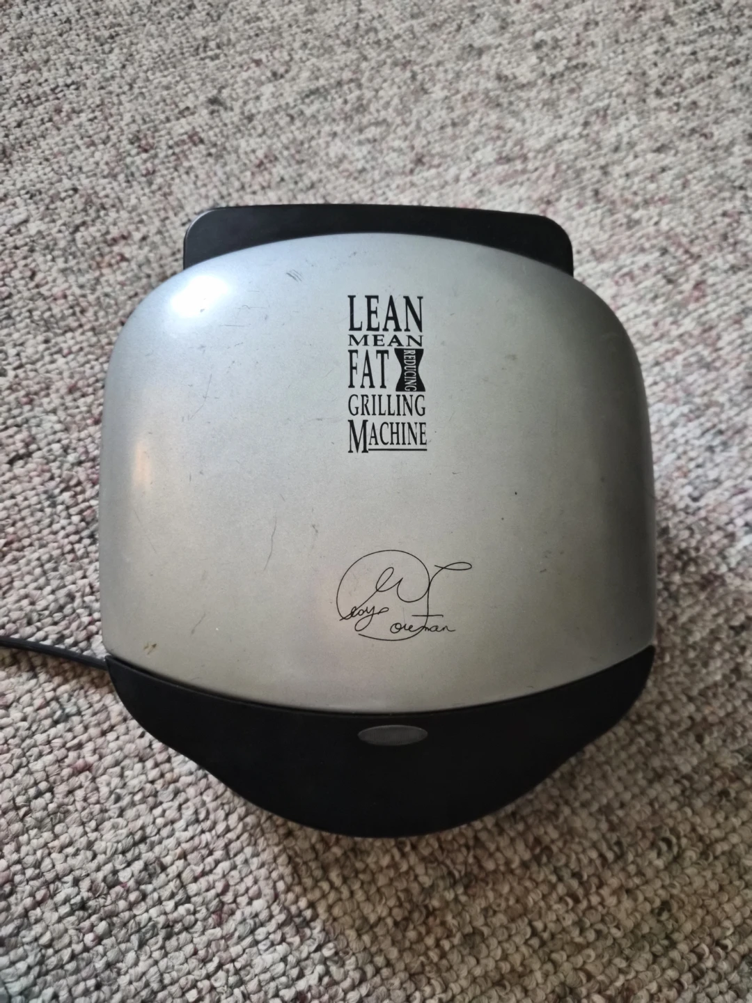 George Foreman Lean Mean Fat Reducing Grilling Machine