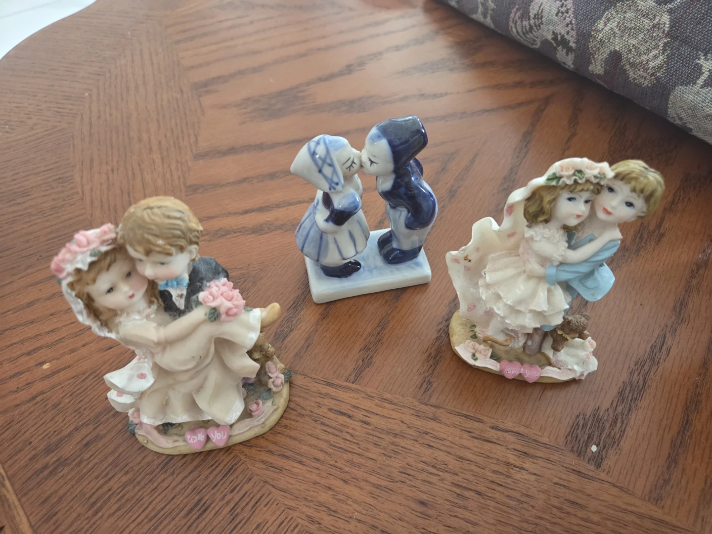 Wedding Figurines with Frame - photo 2