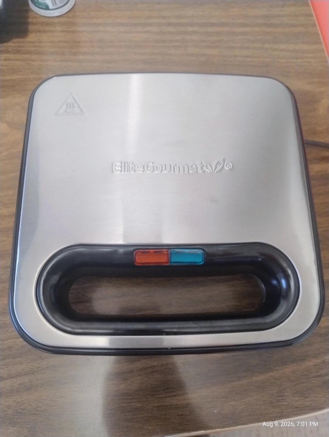 Elite Gourmet Deluxe Sandwich Maker