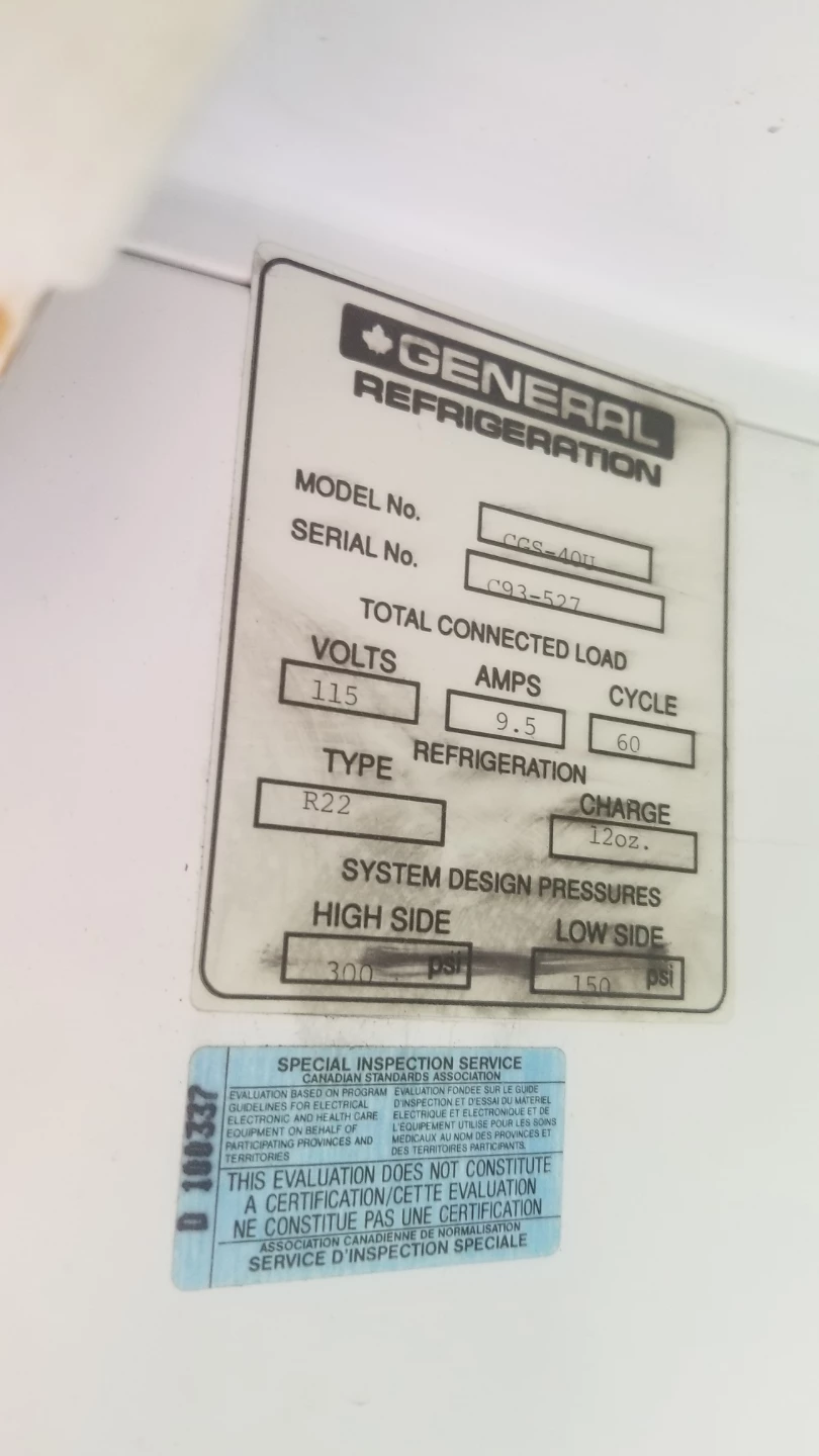 General Refigeration Commercial Display Fridge - photo 5