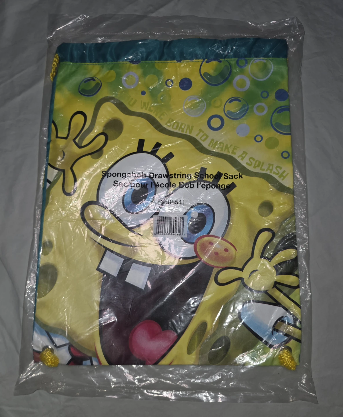 SpongeBob SquarePants Drawstring Backpack