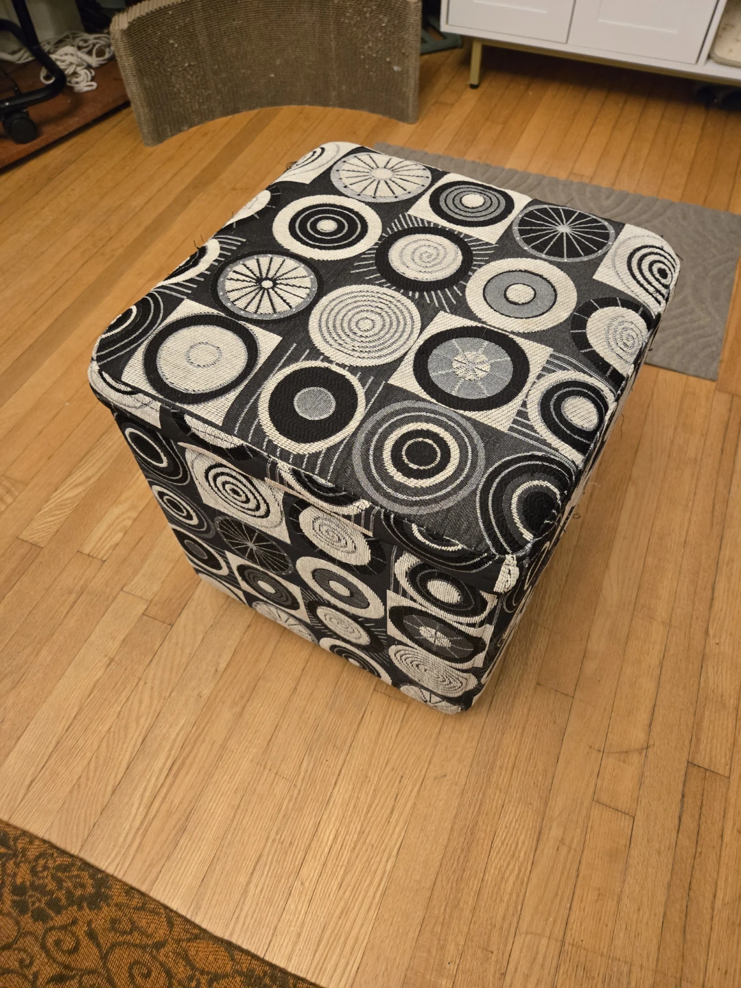 Storage Ottoman Cube - photo 3