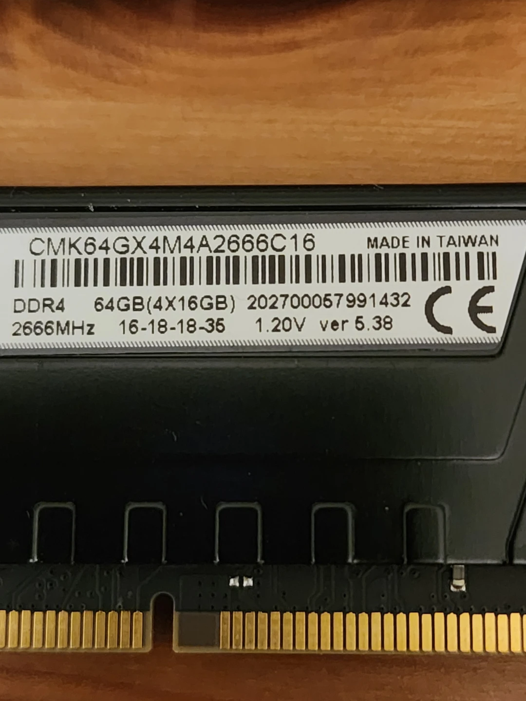 Corsair Vengeance LPX DDR4 RAM - 64GB (4x16GB) 2666MHz