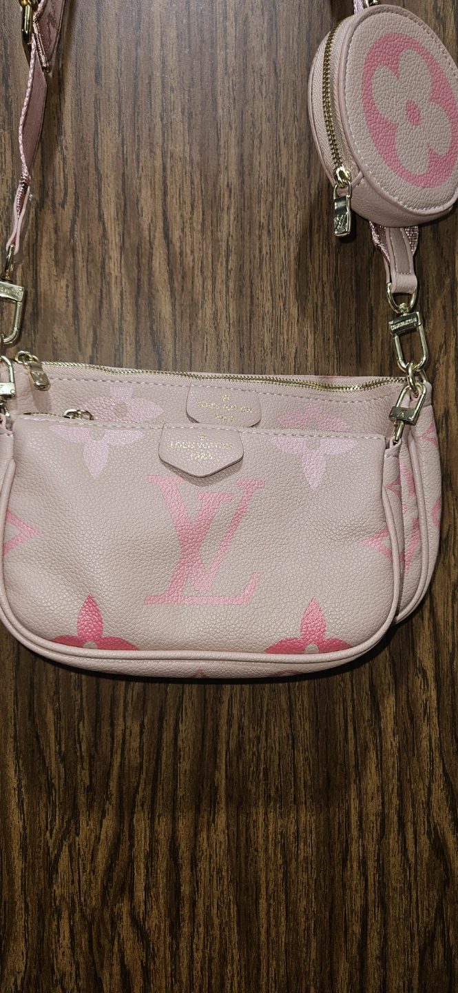 Multi Pochette Accessories Pink Monogram - photo 2