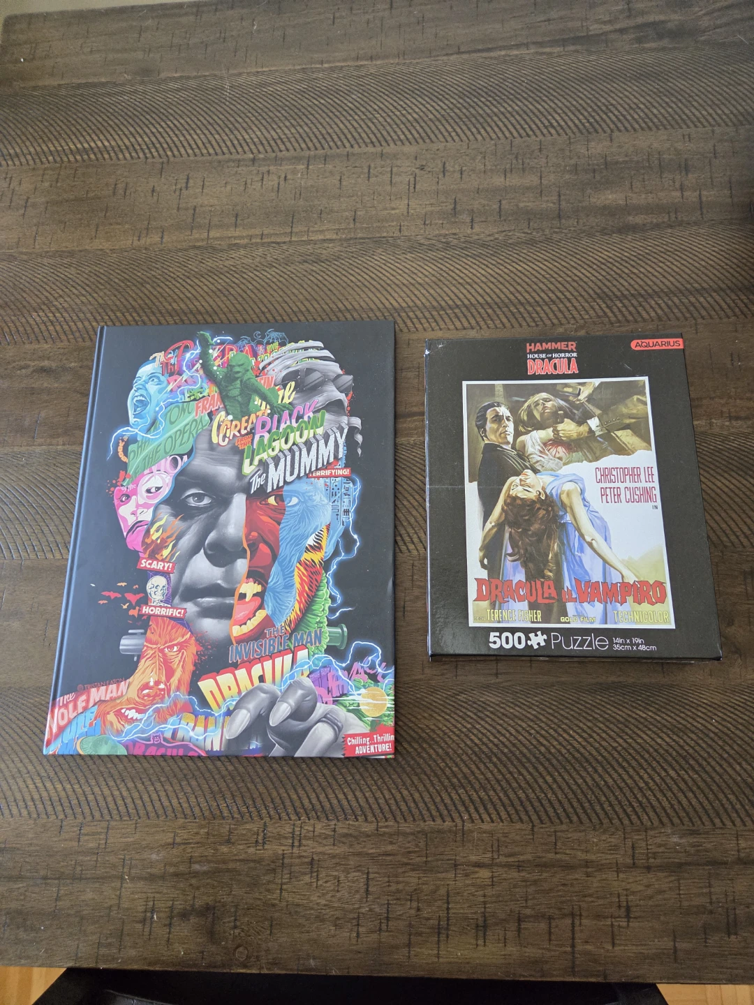 Classic Monsters Book & Dracula Puzzle