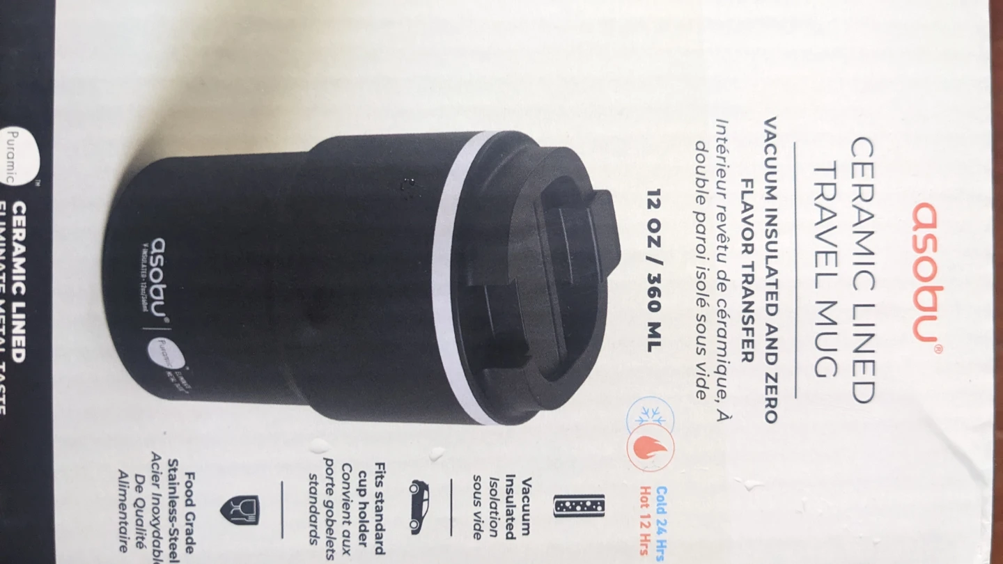 Asobu Ceramic Lined Travel Mug - 12oz - photo 4