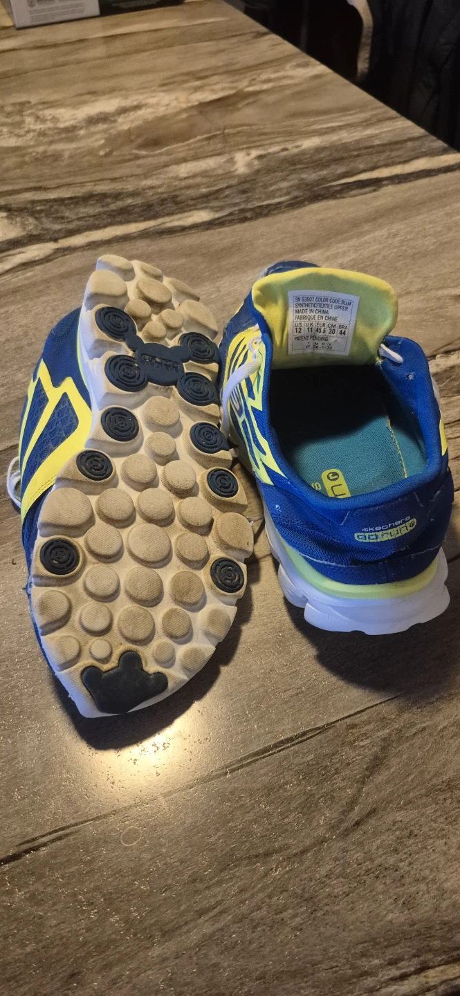 Skechers GOrun Running Shoes Blue Size 12 - photo 3