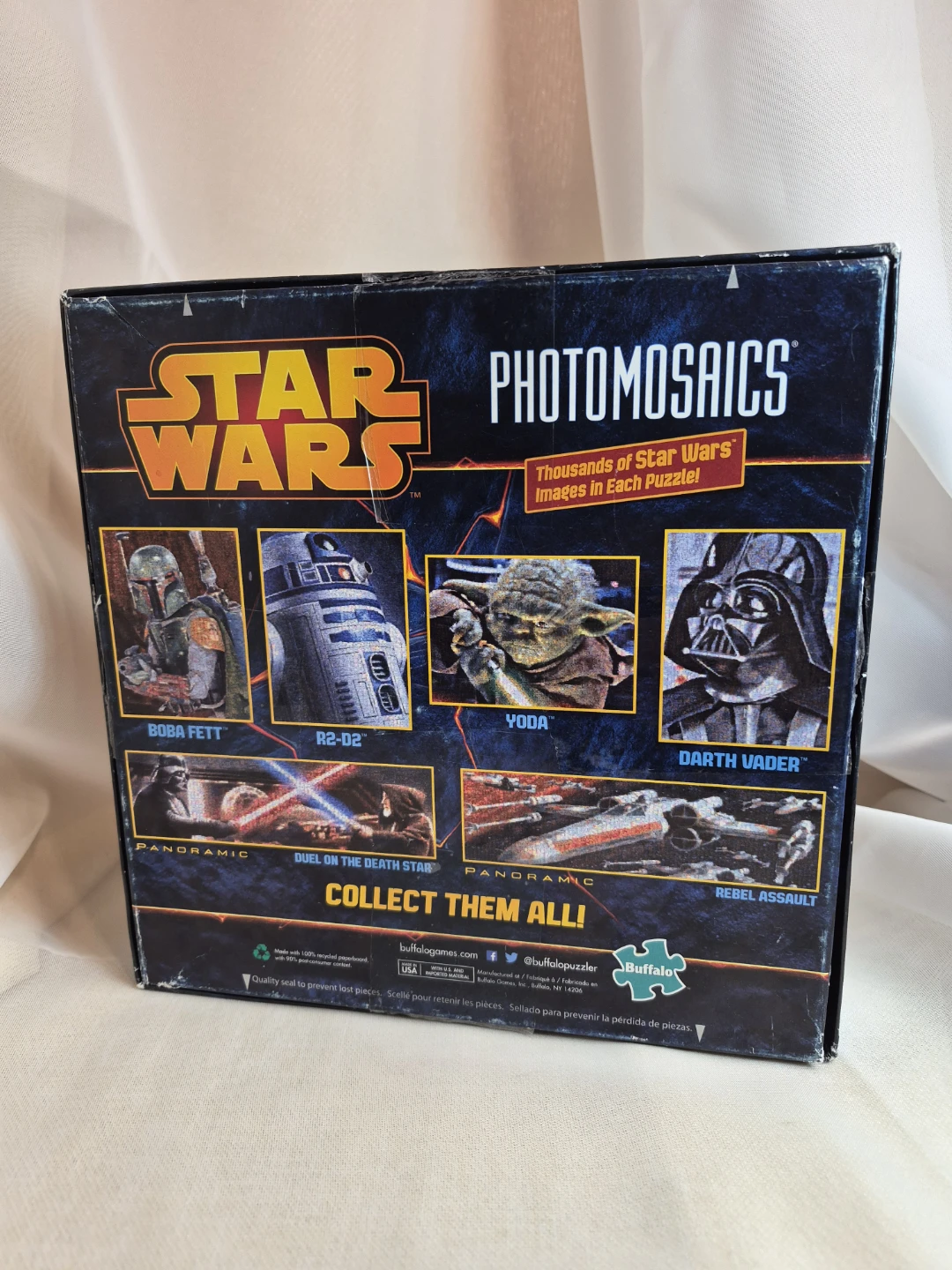 Photomosaic Jigsaw Puzzle Boba Fett Star Wars 1000pc - photo 4