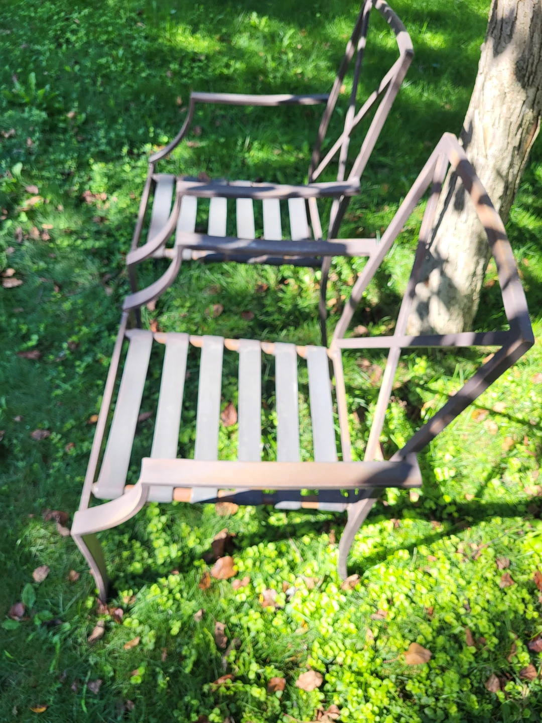 Metal Patio Chairs (Set of 2) - photo 2