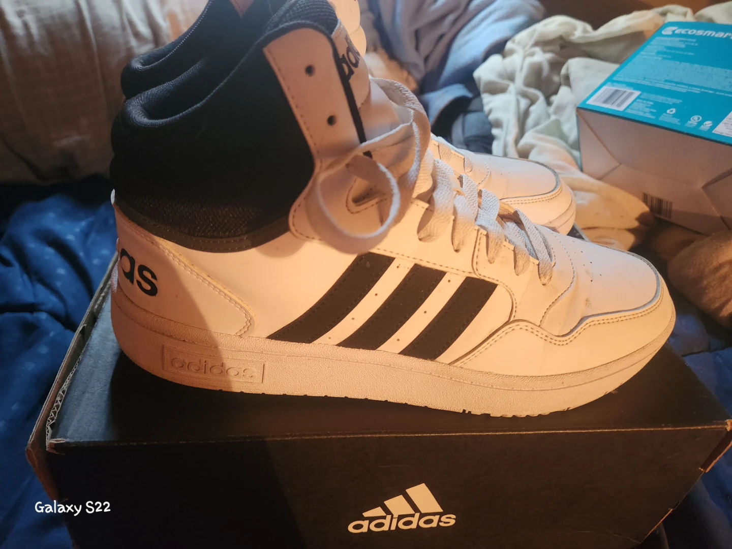 Adidas Hoops 3.0 Mid Shoes Size 10 - photo 4