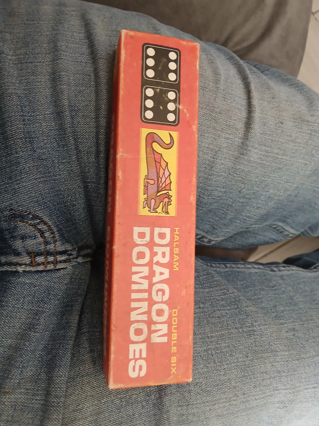 Halsam Dragon Dominoes Double Six Set