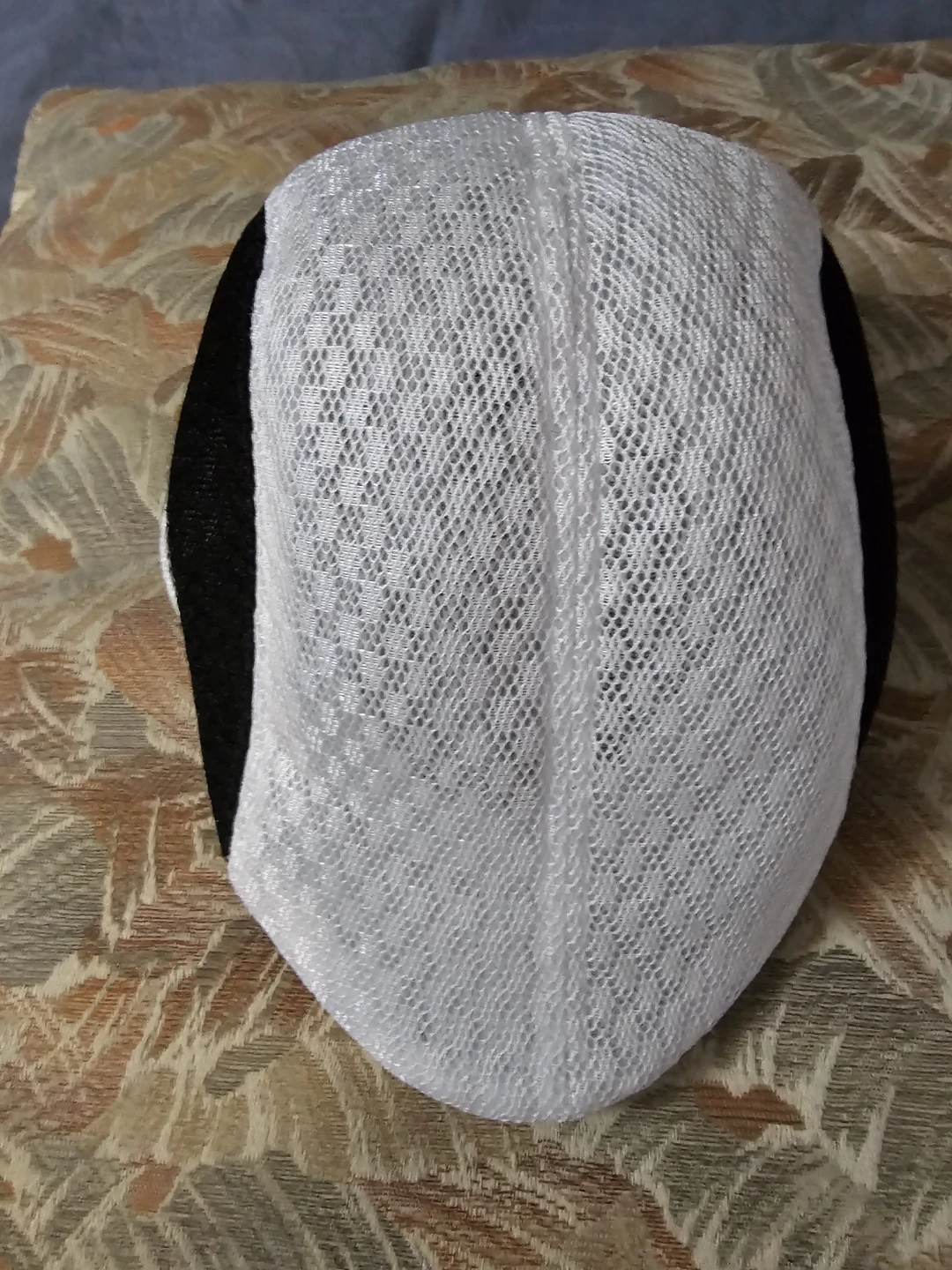 White Mesh Baseball Cap