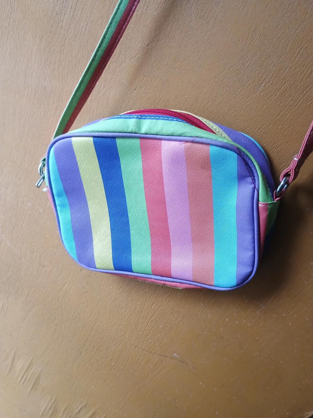 Children's Rainbow Stripe Crossbody Bag - photo 2