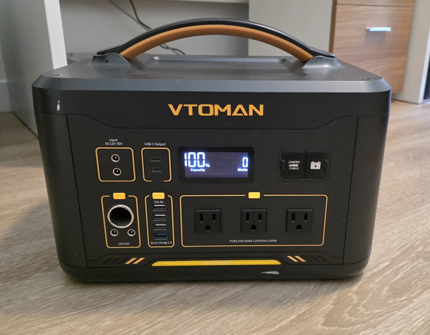 VTOMAN Jump 1000 Portable Power Station PB-21