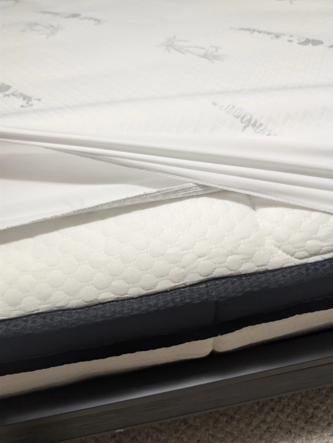 King Size Bed with 12" Hybrid Mattress &it's  Protector - photo 5