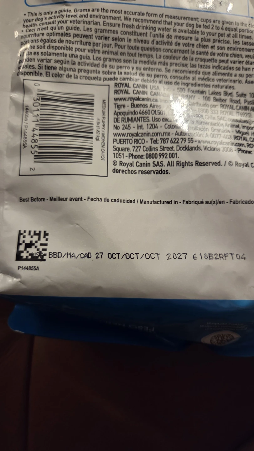 Royal Canin Puppy Medium Dry Dog Food - photo 3