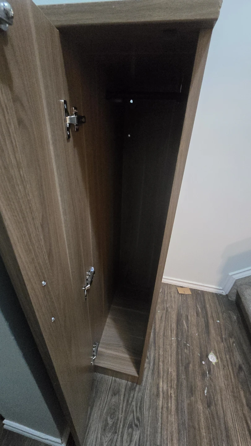 Tall Wooden Cabinet- AS IS - photo 2