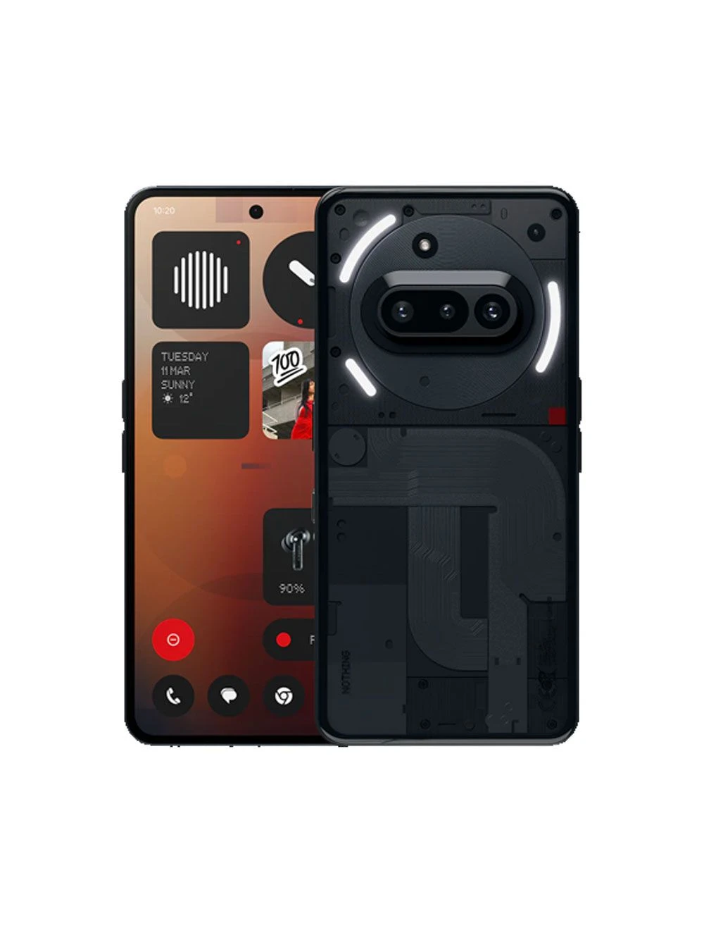 Nothing Phone 3(A) with protective case - photo 2