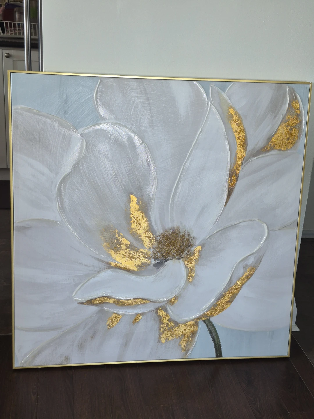 Eva Watts Floral Art Print with Gold Accents - photo 3
