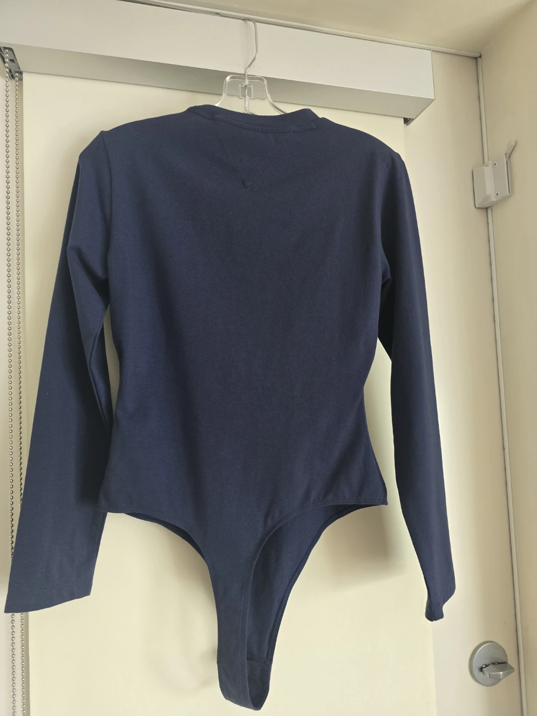 Tommy Jeans New Navy Long Sleeve Bodysuit Size Medium - photo 5