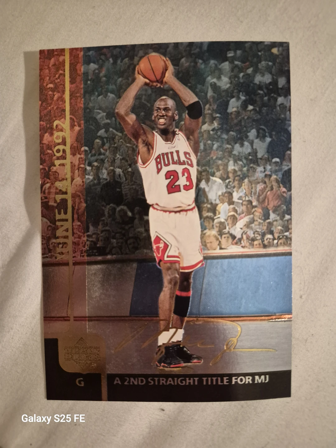 Michael Jordan card
