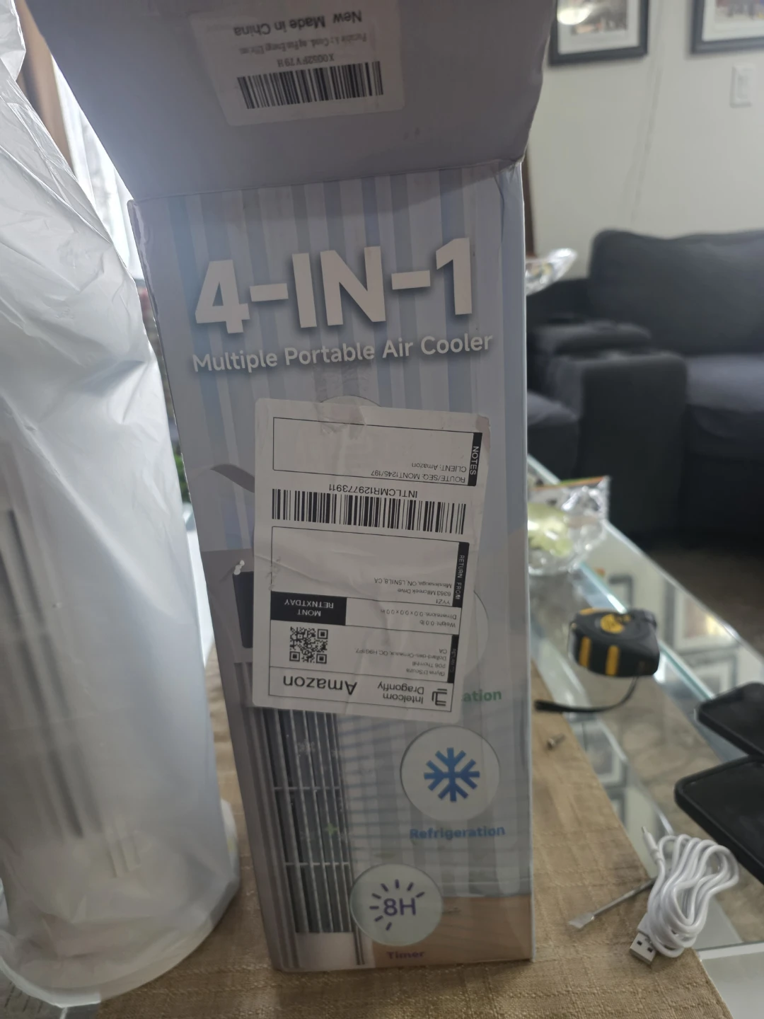 4-IN-1 Portable Air Cooler