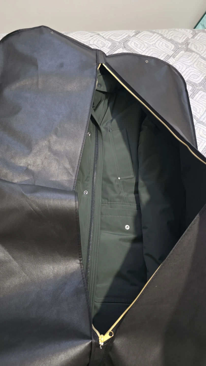 Moose Knuckles Green Parka with Garment Bag - photo 4
