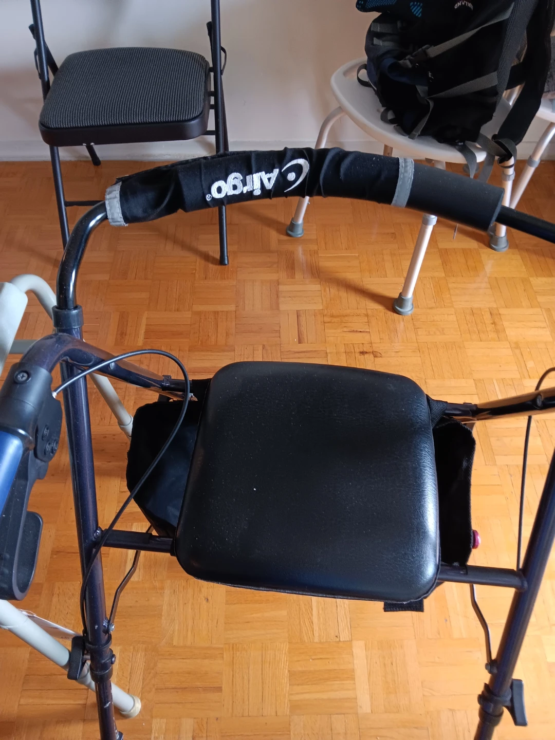Drive Medical Folding Walker with Seat and Bag - photo 4