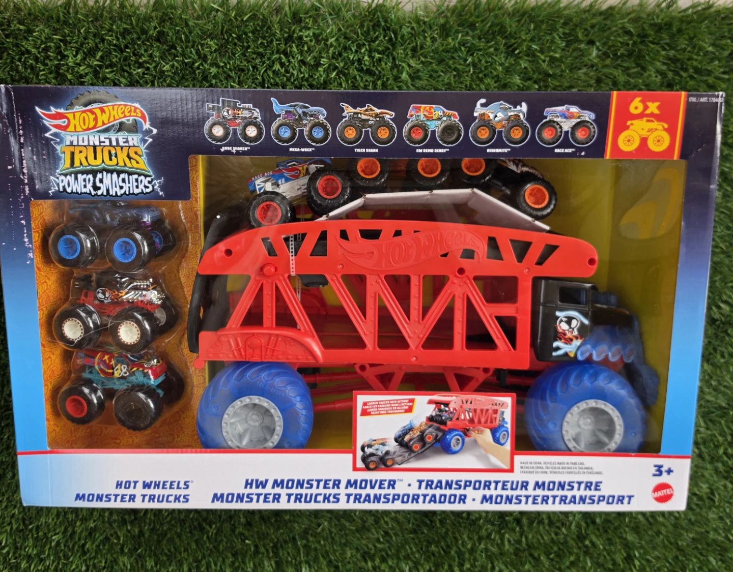 NEW! Hot Wheels Monster Trucks Power Smash