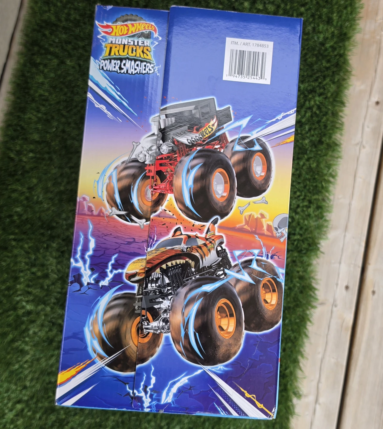 NEW! Hot Wheels Monster Trucks Power Smash - photo 3