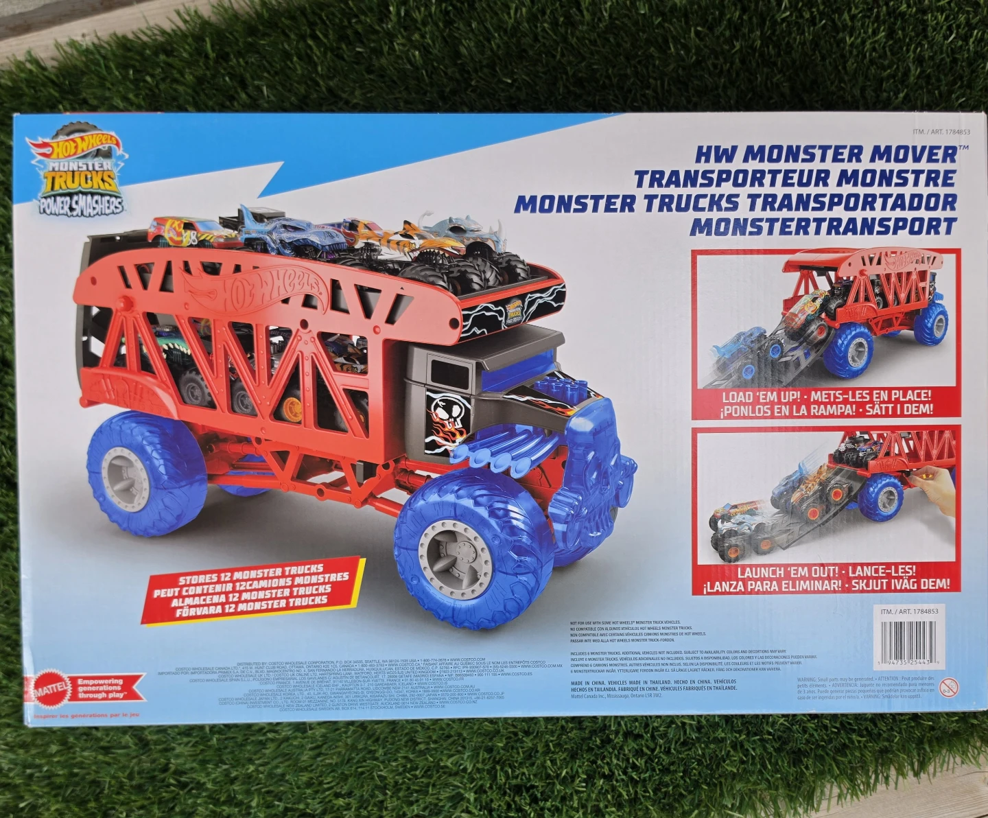 NEW! Hot Wheels Monster Trucks Power Smash - photo 2