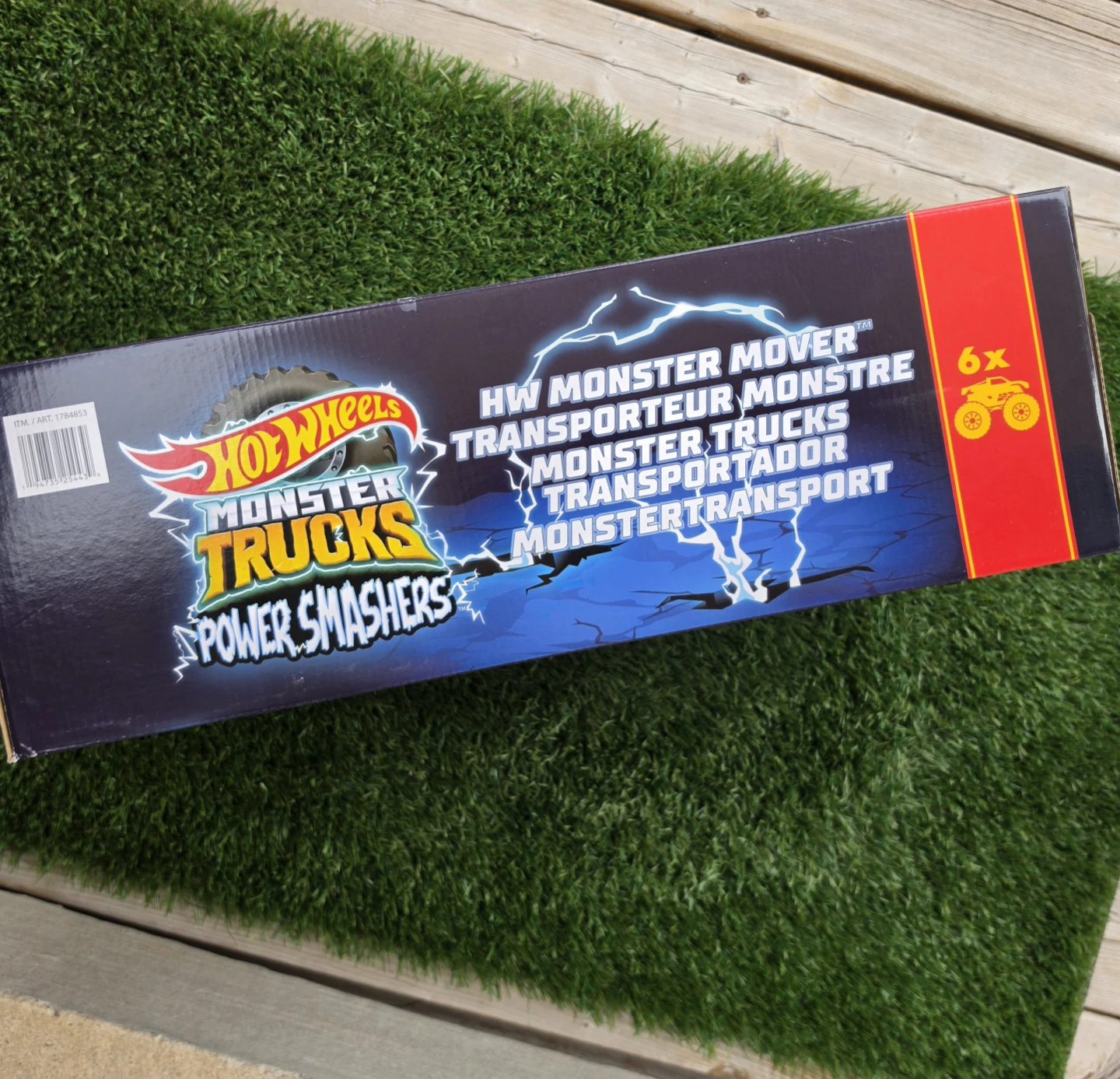 NEW! Hot Wheels Monster Trucks Power Smash - photo 4