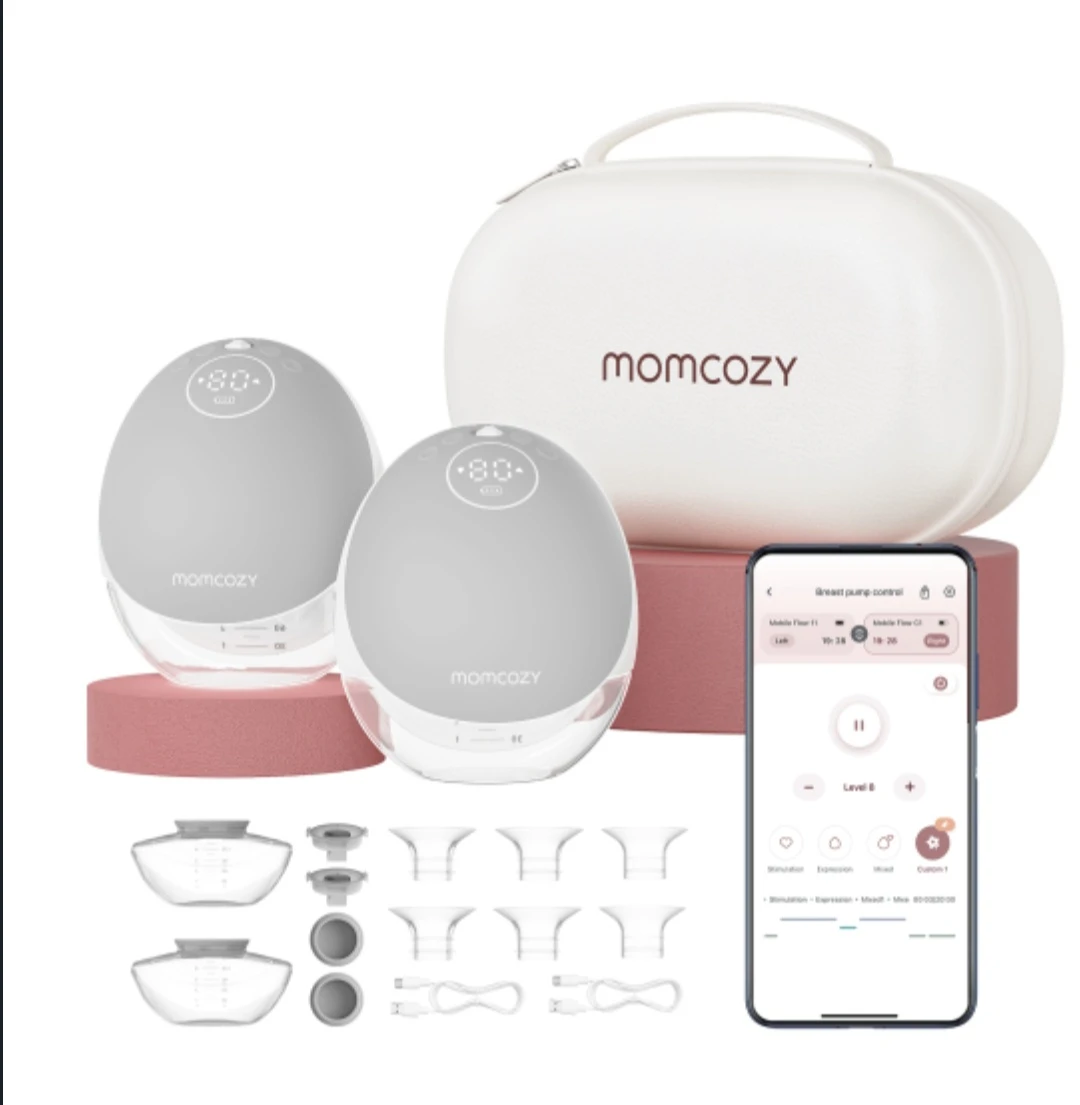 Momcozy Wearable Double Electric Breast Pump